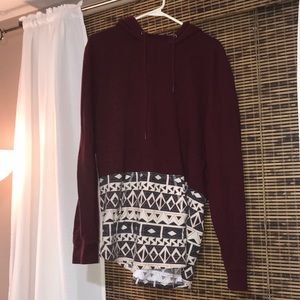 ON THE BYAS MENS HOODIE XL